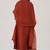 Rust raw silk festive kurta set