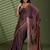 Brown embellished sarees