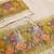 Cream muga cotton jamdani pichwai weaving salwar suit