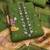 Mehendi muga cotton jamdani pichwai weaving salwar suit