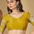 Yellow embellished beads and stones saree
