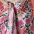 White ready to wear satin floral digital printed saree