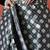 Black ready to wear checked digital printed saree