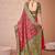 Red ethnic motifs printed patola regular saree