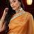Gold embroidered bordered sarees