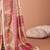 Cream ethnic motif printed patola saree