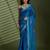 Blue embellished sarees