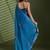 Blue embellished sarees