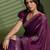 Purple embellished sarees