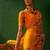 Mustard embroidered net sarees