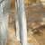 Silver embellished party wear saree with matching blouse