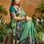 Green ethnic motifs woven designer art silk sarees with unstitched blouse