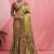Gold ethnic motifs tissue designer banarasi saree