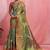 Multicolor ethnic motifs tissue designer banarasi saree