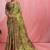 Olive floral tissue handloom banarasi saree