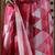 Pink ready to wear satin floral digital printed saree