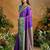 Purple ethnic motifs woven designer art silk sarees with unstitched blouse