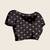 Black woven design pashmina sarees
