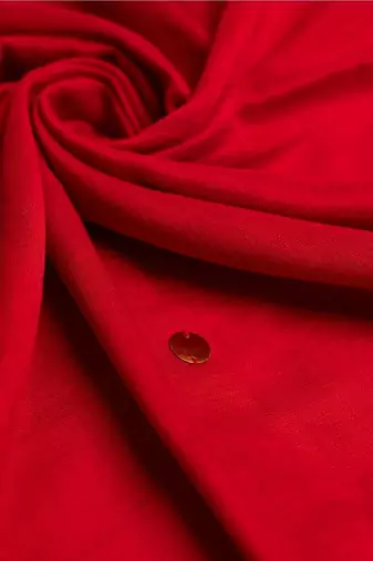 Red handloom khadi cotton traditional mirror work thread tassels sarees