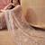 Beige embroidered  sarees