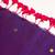 Purple handloom khadi cotton traditional mirror work thread tassels sarees