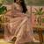 Pink embroidered  sarees