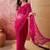 Pink embroidered  sarees