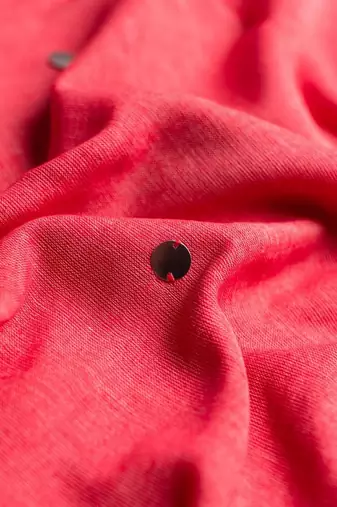 Pink handloom khadi cotton traditional mirror work thread tassels sarees