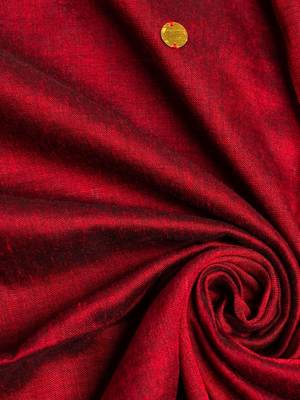 Brown handloom khadi cotton traditional mirror work thread tassels sarees 5