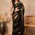 Black black satin ethnic solid festive wear matching blouse & sarees