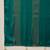 Green striped foil print saree with unstitched blouse piece