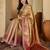 Gold zari silk saree