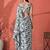 Off white women ready to wear satin saree