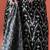 Black ready to wear floral digital printed saree