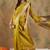 Lime organza zari kanjeevaram saree