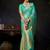 Sky blue organza khadi with jhallar festive wear saree