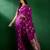 Purple geometric woven design banarasi saree
