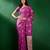 Lavender lavender ethnic motifs woven design banarasi saree