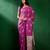 Lavender lavender ethnic motifs woven design banarasi saree