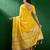 Mustard mustard yellow geometric woven designed sarees