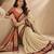 Cream zari  cotton women  kanjeevaram saree