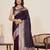 Brown woven design sarees blouse piece