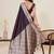 Brown woven design sarees blouse piece