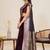Brown woven design sarees blouse piece