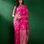Pink ethnic motifs woven design sequined banarasi sarees