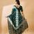 Green green ethnic motifs woven designed sequinned sarees