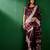 Burgundy burgundy ethnic motifs woven designed zari sarees