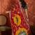 Multicolor bandhani embroidered  georgette saree