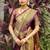 Gold woven design zari art silk designer dharmavaram saree