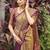 Gold woven design zari art silk designer dharmavaram saree